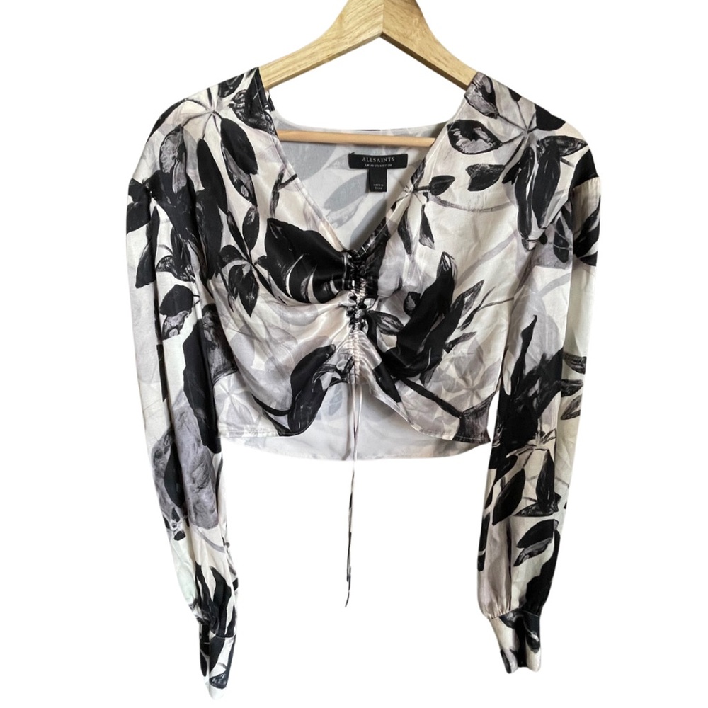 ALLSAINTS
Carla Jackie Cropped Blouse